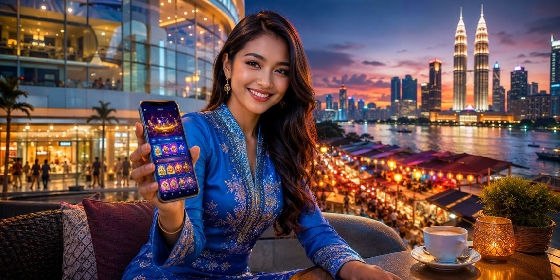 Pengguna telefon mudah alih Kuala Lumpur mengakses promosi kasino hondatoto